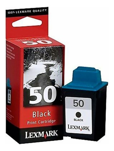 Cartucho De Tinta Lexmark 5/0 Color Negro De 17 Ml