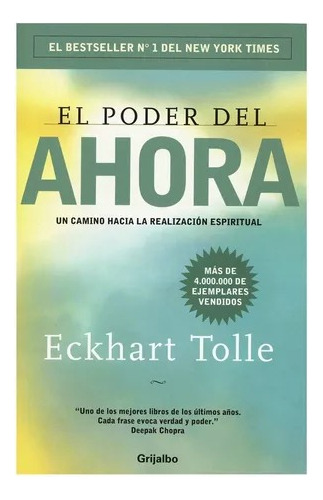 Libro: El Poder Del Ahora.