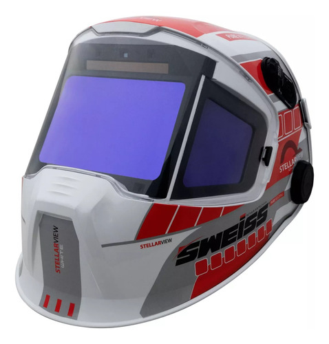 Careta Electronica Vision Panoramica Color Sweiss 5 Sensores