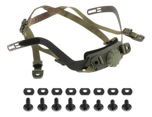 Kit De Forro De Casco Correa De Barbilla De Bloqueo De B
