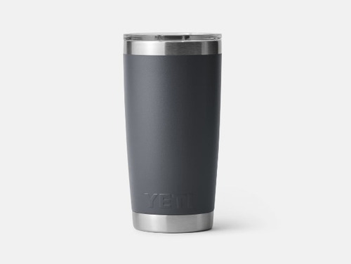 Termo Yeti Rambler 20 Oz Tumbler De Acero Inoxidable Grado Cocina 592ml Gris Oscurorambler Tumbler