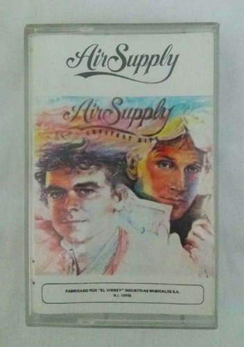 Air Supply Greatest Hits Cassette Original Oferta 