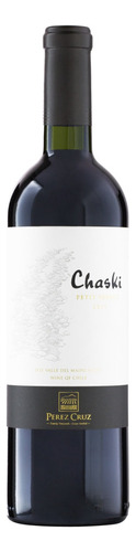 Vinho Chileno Tinto Seco Chaski Perez Cruz Petit Verdot Valle del Maipo Andes Garrafa 750ml