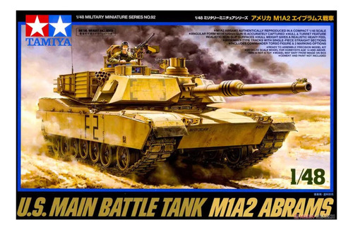 Kit Modelo Abrams Del Tanque De Batalla Principal Estadounid