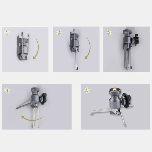 TriPod - Adaptador Plegable Para Estufa De Gas De Butano