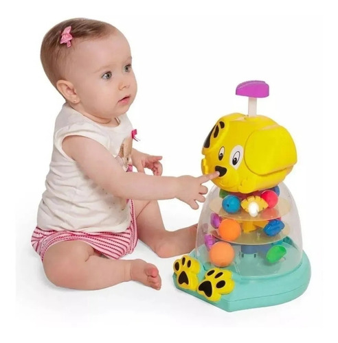 Juego Girabola Para Bebe Con Luz Sonido Mix Pet Rivaplast