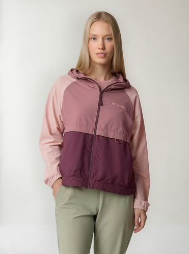 Campera Rompevientos Columbia Xxl Mujer Nueva Con Etiquetas