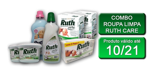 Kit Básico Lava Roupas Ruth Care ( 7 Itens )