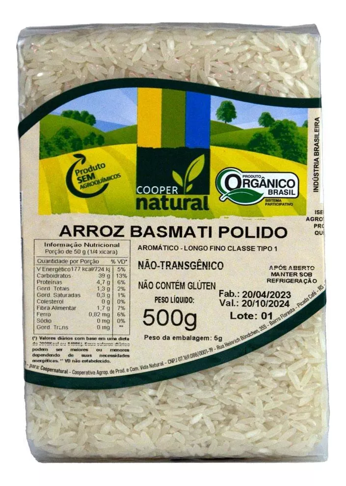 Terceira imagem para pesquisa de arroz basmati