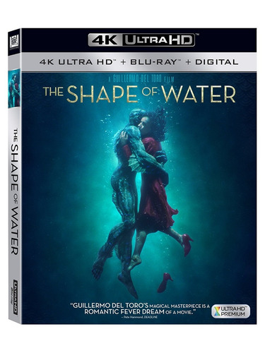 Blu Ray 4k The Shape Of Water Ultra Hd B Del Toro Oscar 