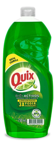 Quix Lavaloza Concentrado Limon 750 Cc