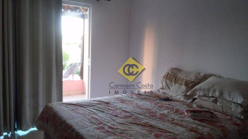 Imagem 12 de 16 de Linda Casa Com 4 Dormitórios À Venda, 200 M² Por R$ 750.000 - Recreio - Rio Das Ostras/rj - Ca0913