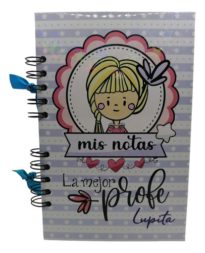 Planer Personalizado La Mejor Profe Media Carta