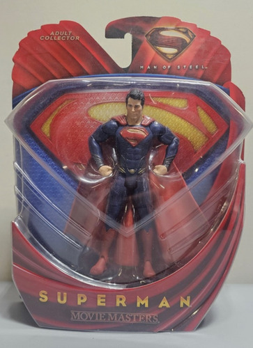Superman Man Of Steel Henry Cavill Dc Multiverse Mattel 2013 (Usado)