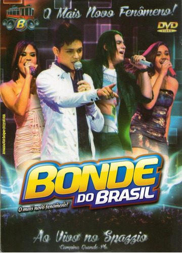 Dvd Bonde Do Brasil No Spazzio - Pb Original