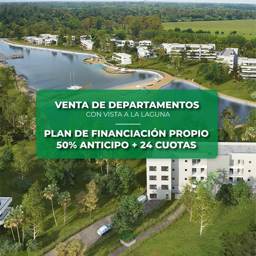 Departamento A Estrenar De 3 Amb Con Vista A La Laguna