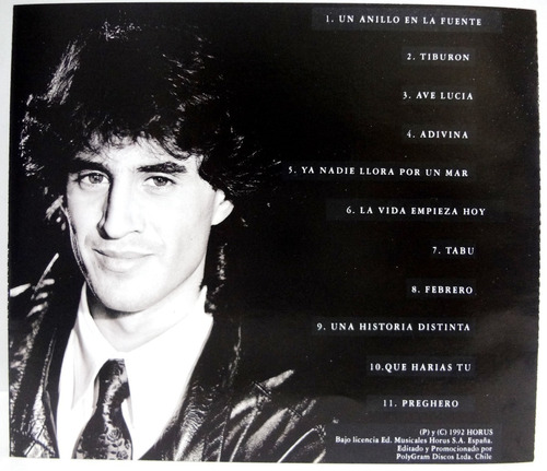 Imagen 2 de 5 de Sergio Dalma - Adivina (1992) España