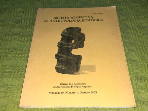 Revista Argentina Antropología Biológica V. 10/ N° 1, 20o8 (Usado)