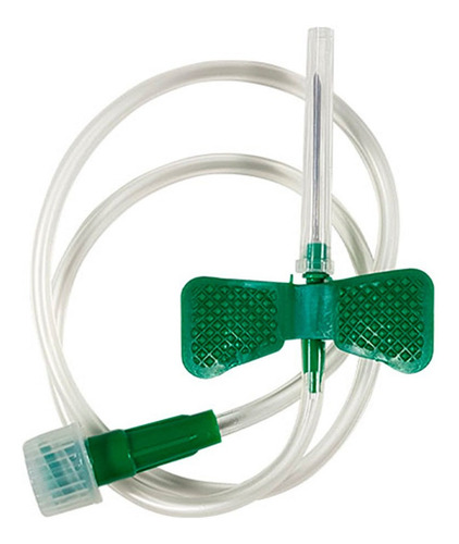 Escalpe Estéril Scalp 21g Luer Lock Cx. C/ 100 Descarpack