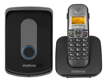 Comprar Telefone Sem Fio Com Ramal Externo Tis 5010 Preto Intelbras