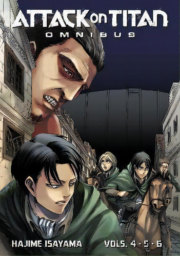 Attack On Titan Omnibus 2 (vol. 4-6), De Hajime Isayama. En Inglés