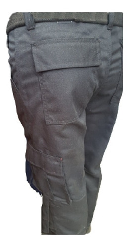 Pantalón Cargo Multibolsillos (36 - 42) Drill Tecno