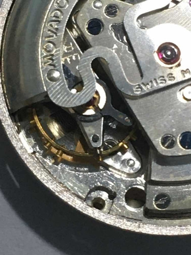 Movado Kindmatic Maquina De Relogio De Pulso Automatica.