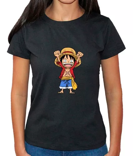 Kit Conjunto Luffy One Piece Menino Do Chapeu De Palha