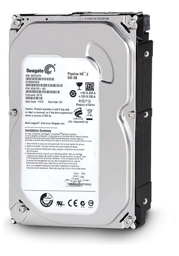 Hd   500gb Sata 2 8mb 5900rpm 3,5 St3500312cs Seagate