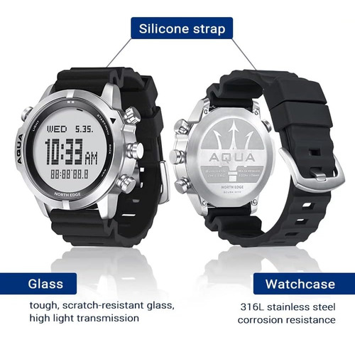 Reloj De Buceo Digital North Edge