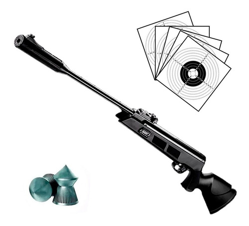 Rifle Fox Compact Nitro Piston Potenciado Balines Blancos