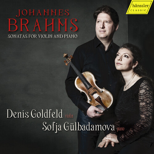 Cd De Sonatas Para Violín Y Piano De Brahms//goldfeld/gulbad