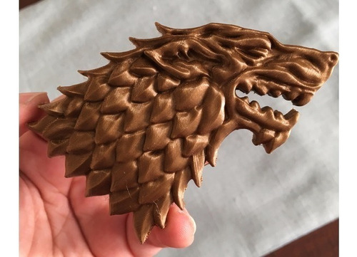 Direwolf Lobo Game Of Thrones   8,5 Cm Por 12 Cm