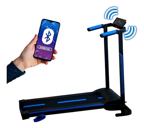 Imagen 4 de 4 de Caminadora eléctrica Iwalk Pro 110V negra