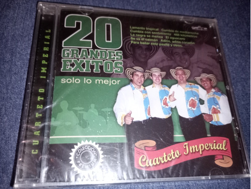 Cuarteto Imperial - 20 Grandes Exitos Cd Nuevo Cerrado 