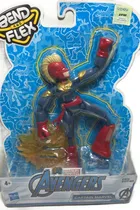 Comprar Avengers Bend And Flex Figura Flex Capitan Marvel E7872 Srj