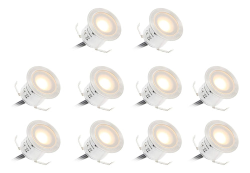 10 Pcs 32mm Led Deck Lights 0.6w 500lm Smd2835 Small