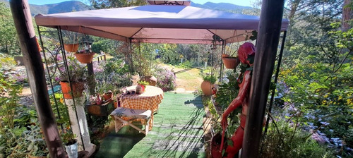 Arriendo Parcela 8.700 M2 Con Hermosa Casa Estilo Rustico D