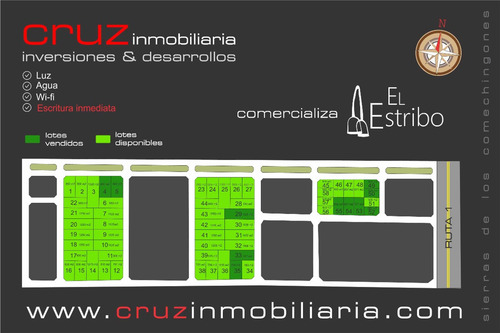 Imagen 11 de 11 de Lotes Céntricos En Carpintería A Metros De Ruta Nº1!