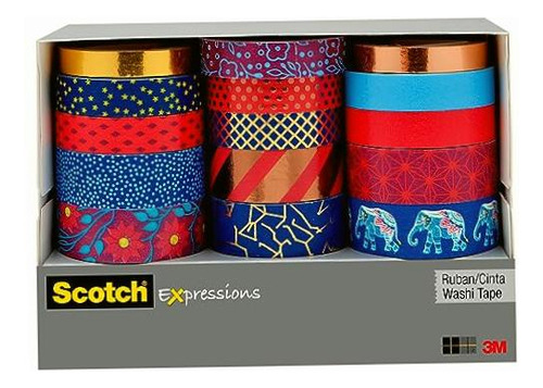 Scotch Expressions Cinta Adhesiva Decorativa, Colección