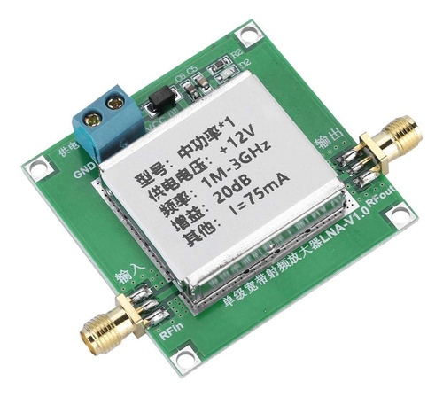 Amplificador Banda Ancha Ruido Lna Rf Modulo Señal 1-3000mhz