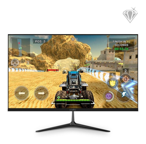 Imagen 1 de 2 de Monitor gamer Level Up 27-UP6580 led 27" negro 110V/220V