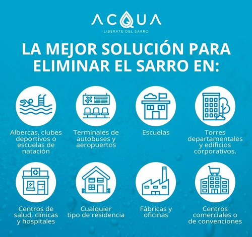 Eliminador De Sarro Para Aljibe De 5,000 Litros Residencial