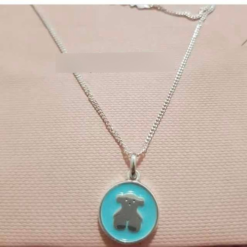 Colgante Tous Bahía Plata 925