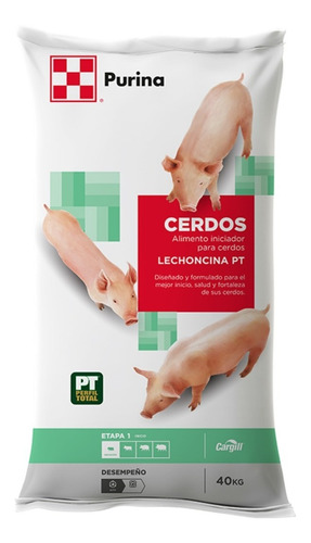 Alimento Balanceado Lechoncina Pt Cerdos 40kg