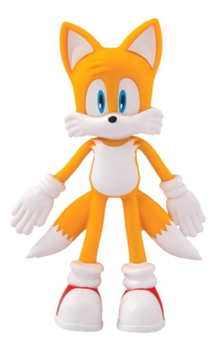 Sonic Muñeco Tails Flexible Posable Bend Ems Pelicula Ed