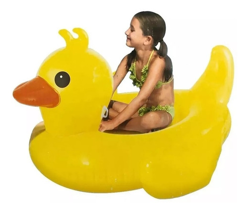 Pato Inflable Flotador Para Alberca Piscina Apto Para Niños