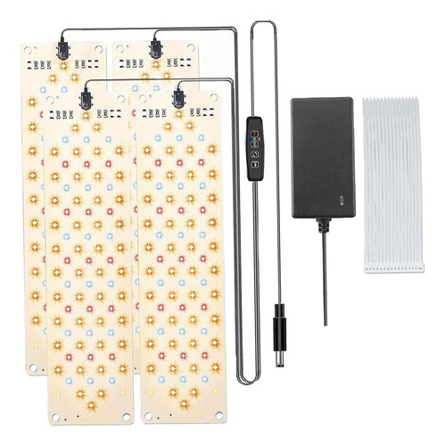 Luz Led De Para Plantas De Interior, Luz De 4 Paneles.
