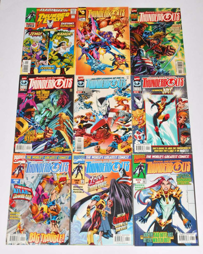 Thunderbolts - Lote 35 Números (ver Detalle) - Inglés (Usado)