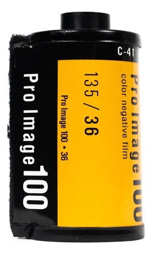 1 Filme Fotográfico 35mm Kodak 36 Poses Asa100 Pro Imagem